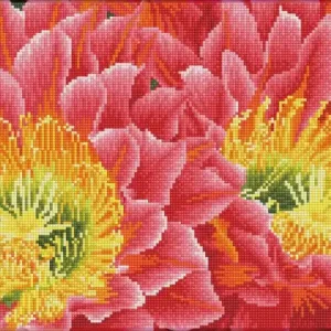 Commander Maintenant DIAMOND DOTZ® Carré Fleur du désert