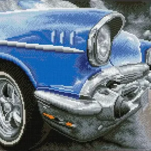 DIAMOND DOTZ® Carré Auto des années 50 Tendance