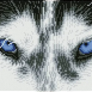 DIAMOND DOTZ® Carré Husky Pas Cher