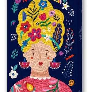 Original DOTZ® BOX Adultes – La femme aux fleurs