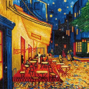 Kit DIAMOND DOTZ® Café de nuit (Van Gogh) Gros Lot