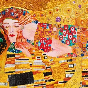 Kit DIAMOND DOTZ® Le Baiser (Klimt) Vente Directe