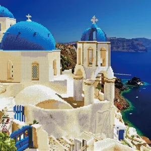Kit DIAMOND DOTZ® Paysage Grec Nouveauté