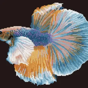 Meilleur Prix Kit DIAMOND DOTZ® Poisson combattant