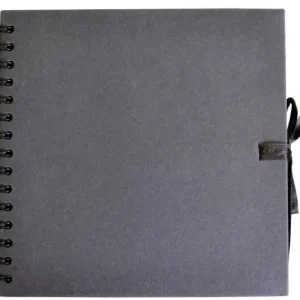 SCRAP BOOKS 30X30CM NOIR Haute Qualité